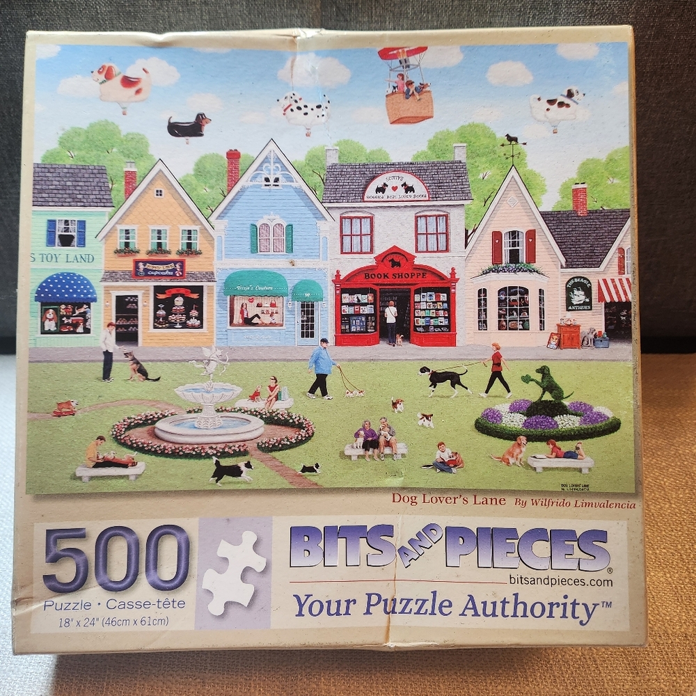 500 piece Bits and Pieces Puzzle. Confirmed All Pieces
